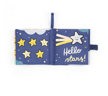 Load image into Gallery viewer, Hello Moon Fabric Book