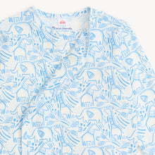 Load image into Gallery viewer, Blue Herds of a Feather Gown &