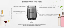 Load image into Gallery viewer, Glass Lined Wine Glass