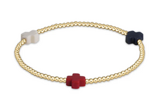 Load image into Gallery viewer, Signature Gold Cross Bracelet