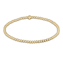 Load image into Gallery viewer, Classic Gold Bead Bracelet