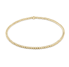Load image into Gallery viewer, Classic Gold Bead Bracelet