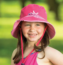 Load image into Gallery viewer, Wallaroo- Crocodile Pink Hat