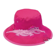 Load image into Gallery viewer, Wallaroo- Crocodile Pink Hat