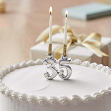 Load image into Gallery viewer, Number Candle Holder Set 10