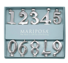 Load image into Gallery viewer, Number Candle Holder Set 10