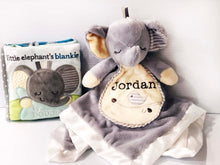 Load image into Gallery viewer, Gray Elephant Snuggler