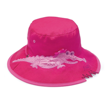 Load image into Gallery viewer, Wallaroo Crocodile Pink Hat