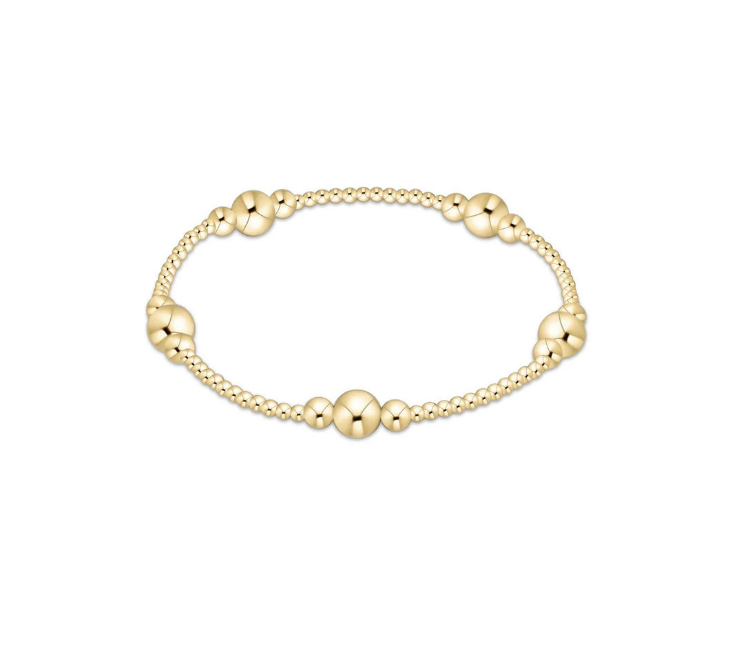 Purpose Gold Bead Bracelet
