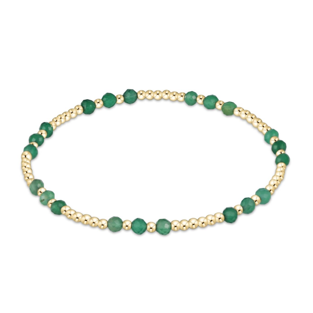 Gold Gemstone Joy Pattern Brace