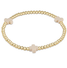 Load image into Gallery viewer, Signature Cross Bead Bracelet
