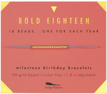 Load image into Gallery viewer, Milestone Birthday Bracelet- 18
