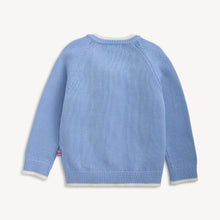 Load image into Gallery viewer, Crew Neck Cardigan with Tipping
