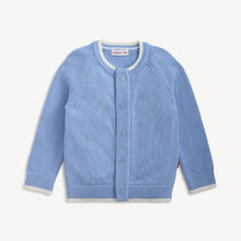 Load image into Gallery viewer, Crew Neck Cardigan with Tipping
