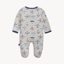 Load image into Gallery viewer, Just Plane Fun Magnetic Footie

