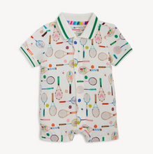 Load image into Gallery viewer, Love All S/S Polo Romper
