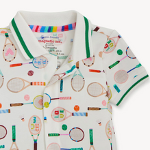 Load image into Gallery viewer, Love All S/S Polo Romper
