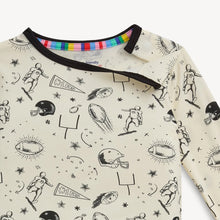 Load image into Gallery viewer, Natural Gameday L/S Pajamas

