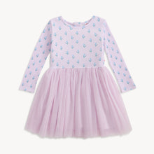 Load image into Gallery viewer, Lavender Floral Waffle Long Sle
