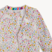 Load image into Gallery viewer, Bunny Blossom Ruffle Footie
