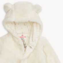 Load image into Gallery viewer, Minky Bear Footie
