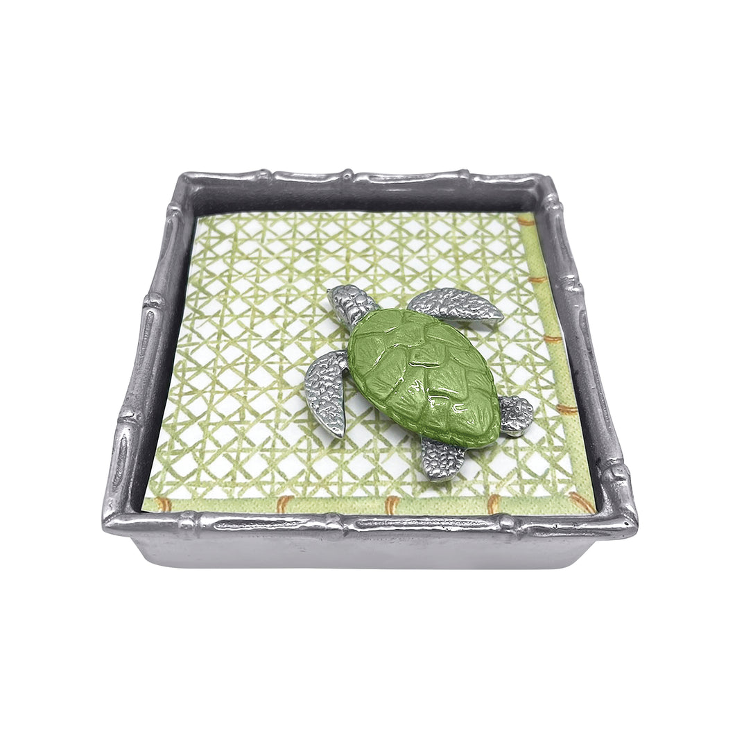 Green Sea Turtle Bamboo Napkin