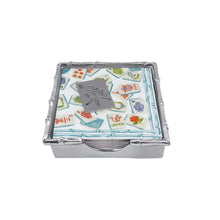 Load image into Gallery viewer, Mahjong Tile Bamboo Napkin Box
