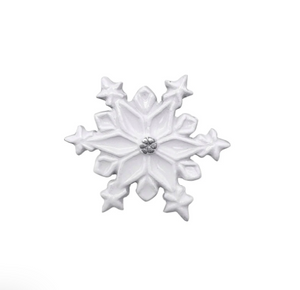 White Snowflake Napkin Weight