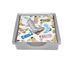 Cowboy Boot Napkin Box