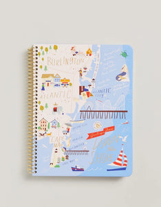 Down The Shore Notebook 6.5x8.5