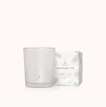 Load image into Gallery viewer, Frasier Fir Flocked Votive Cand
