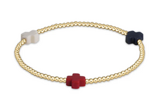 Load image into Gallery viewer, Signature Gold Cross Bracelet
