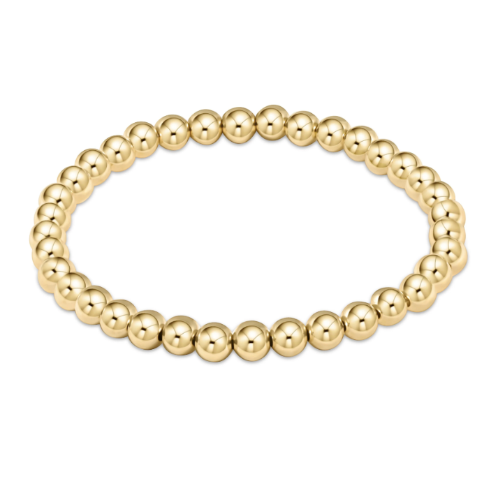 Classic Gold Bead Bracelet Exte