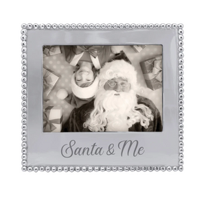 Santa & Me Beaded 5x7 Frame