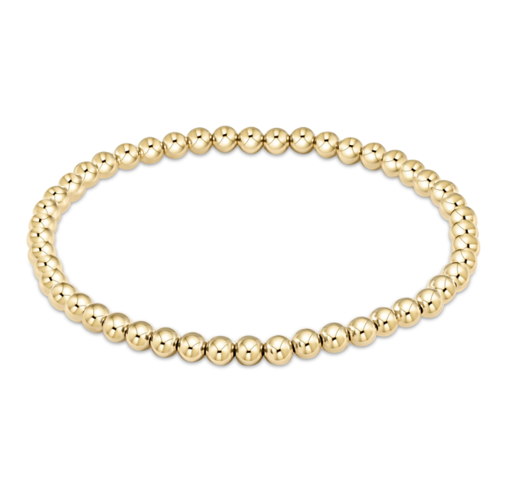 Classic Gold Bead Bracelet Exte