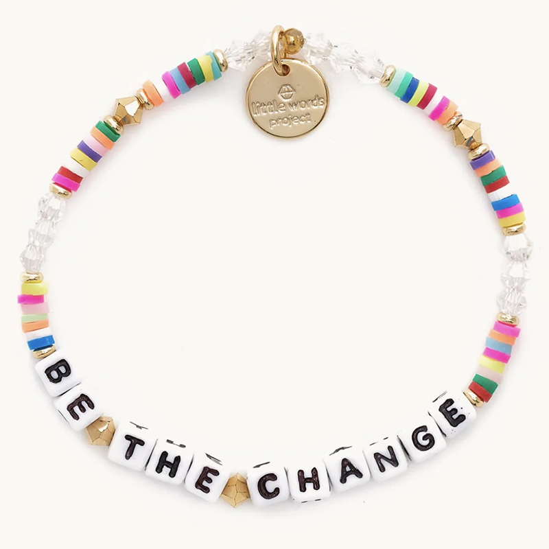 Be the Change Bracelet Rainbow/