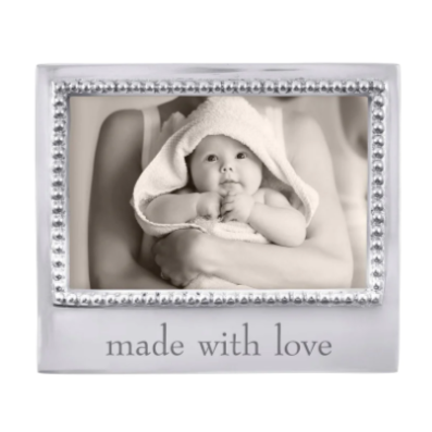 Made with Love Beaded 4x6 Frame