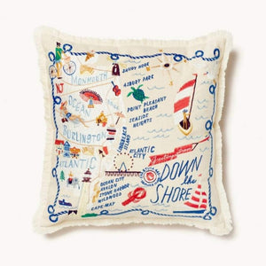 Down The Shore Pillow