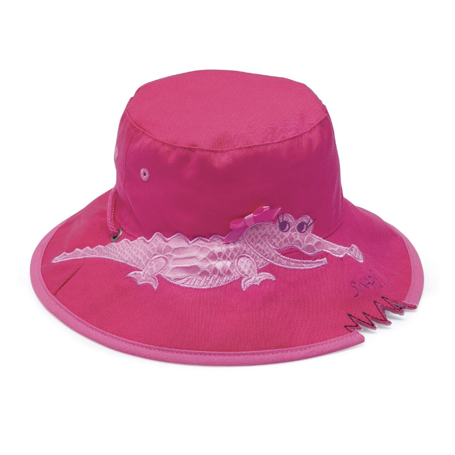 Wallaroo Crocodile Pink Hat